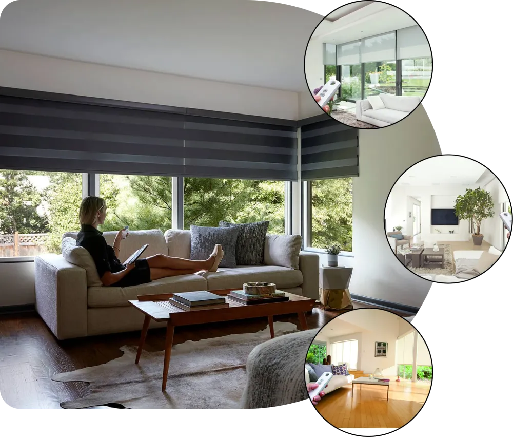 Voice-controlled window Blinds