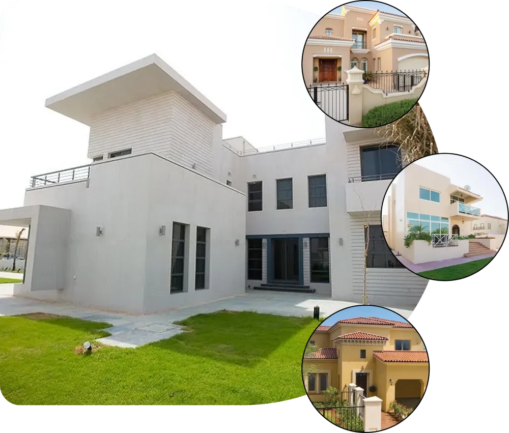 metal fence villa painting