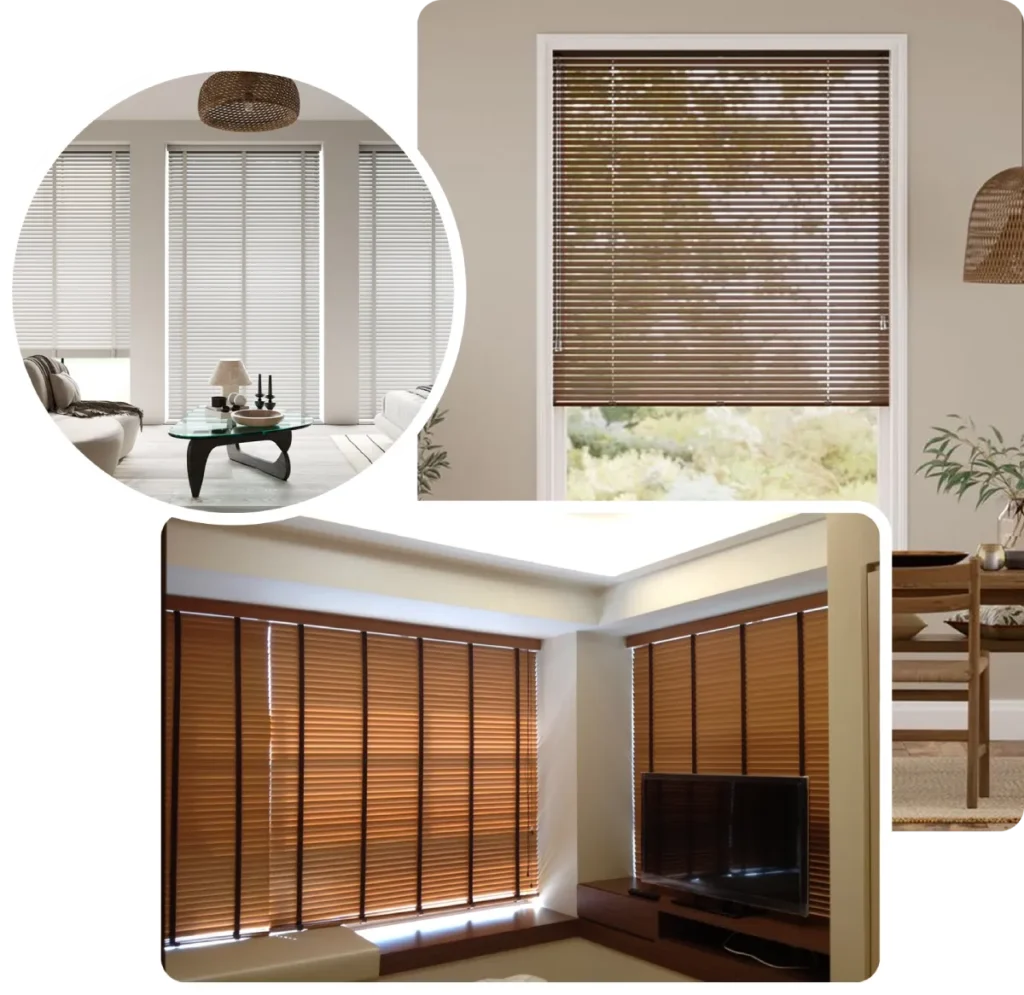 wooden discount Venetian blinds